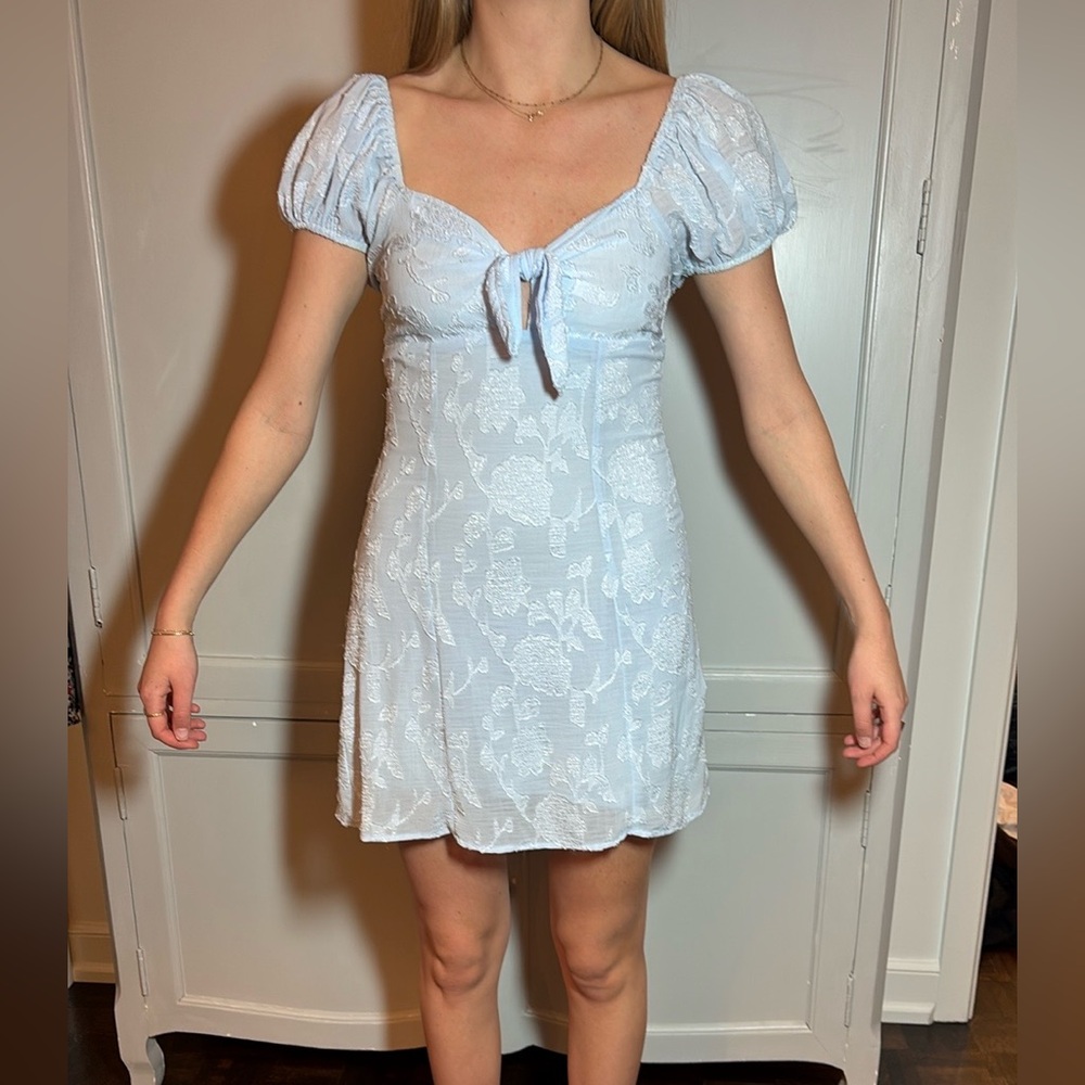 Sundress Cotton Light Blue